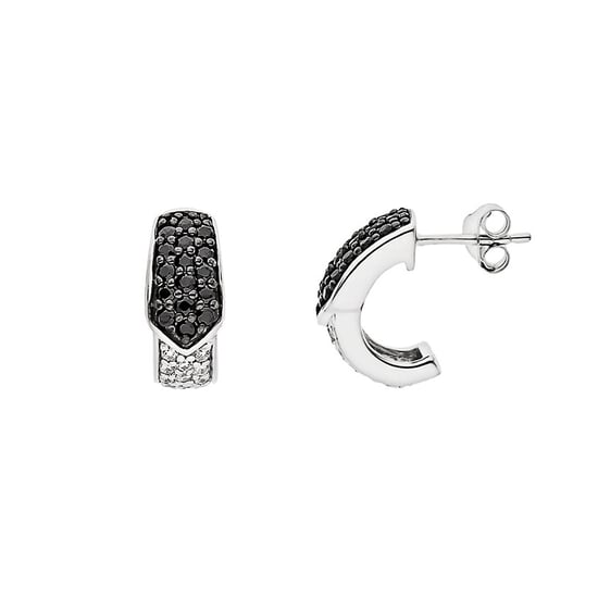 DIADEMA - Earrings - Black & White - Love Jewelry Collection