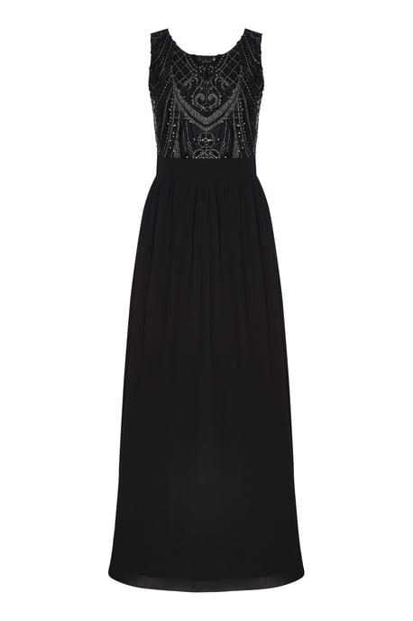 Sequin Detailed Maxi Dress