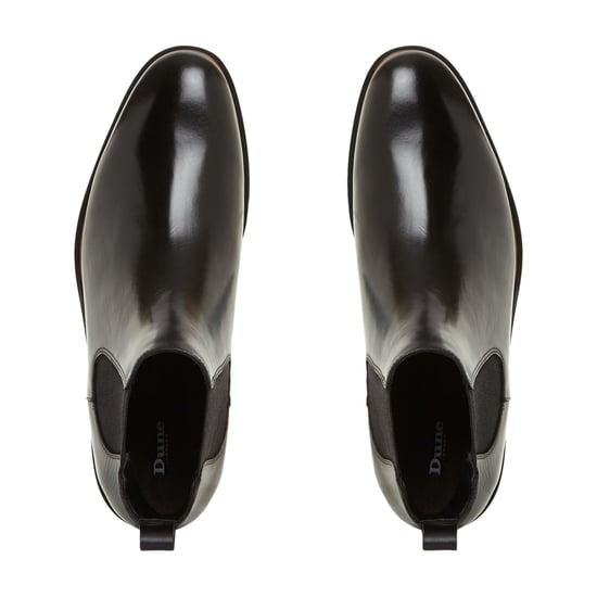 Dune Mens MELODYS Contrast Piping Chelsea Boots