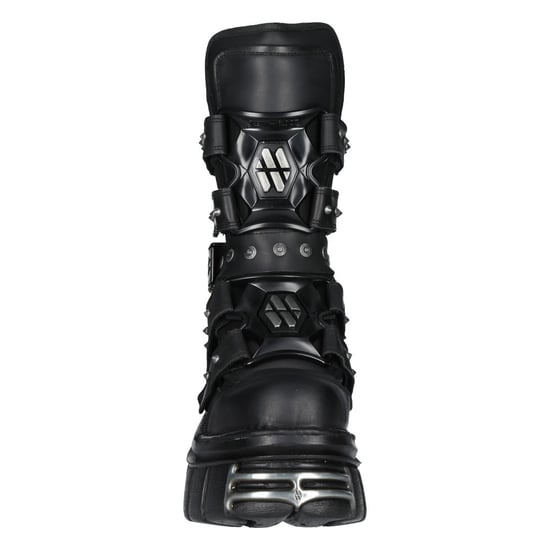 New Rock Goth Platform Leather Boots-M-MET422-S1