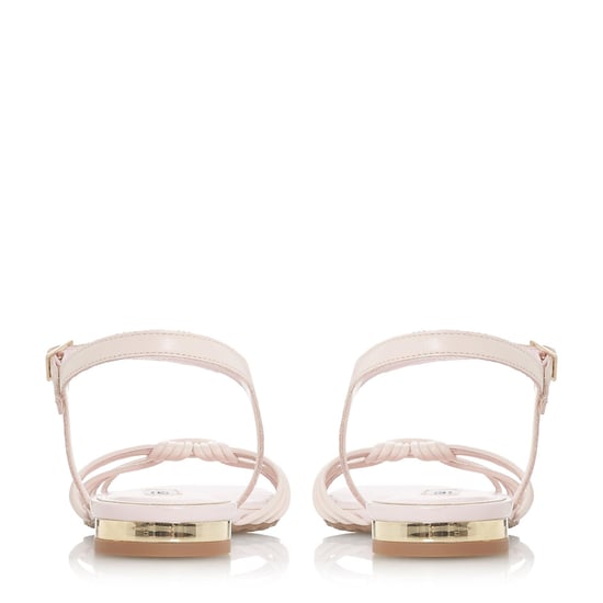 Dune Ladies NAPA Knot Detail Flat Sandals