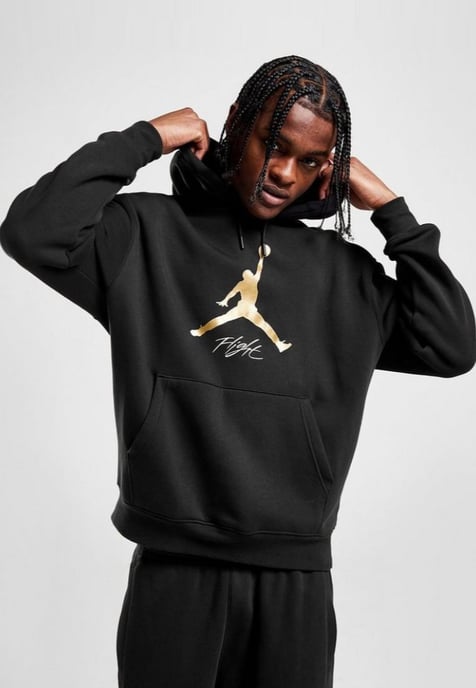 Nike Sportswear standaard trainingspak met capuchon in zwart - Image 6