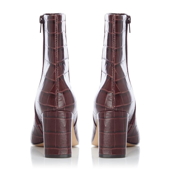 Dune Ladies OUTSHINE Refined Square Toe Ankle Boots