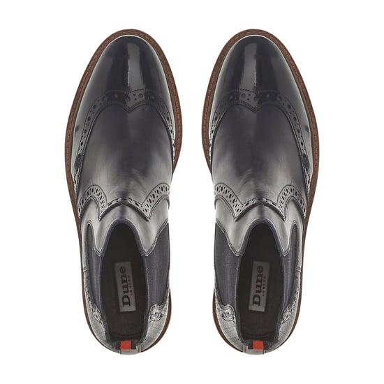 Dune Ladies PALOMO Punched Chelsea Ankle Boots
