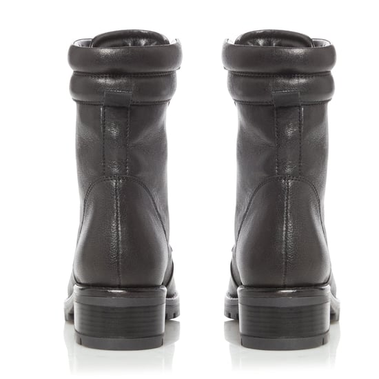 Dune Ladies PAZ Ski Hook Lace Up Biker Boots - Image 4