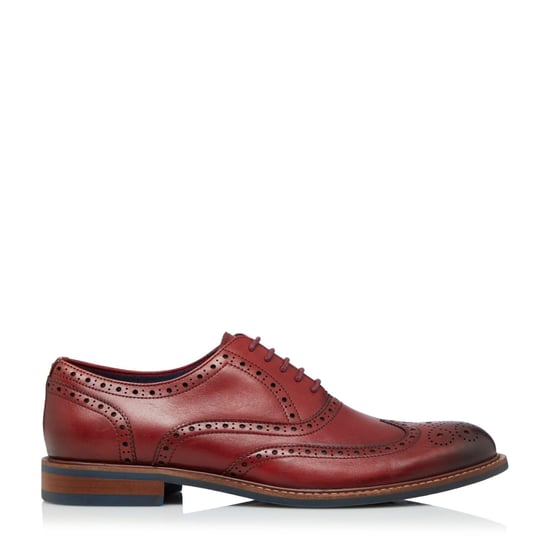 Dune Mens POLLODIUM Heavy Brogue Shoes