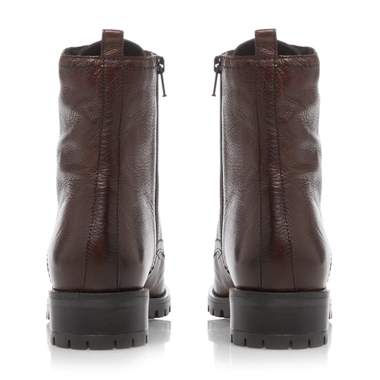 Dune Ladies PRESTONE Cleated Sole Lace-Up Hiker Boots