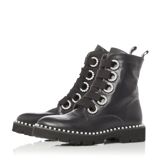 Dune Ladies PURLA Pearl Detail Ankle Boots