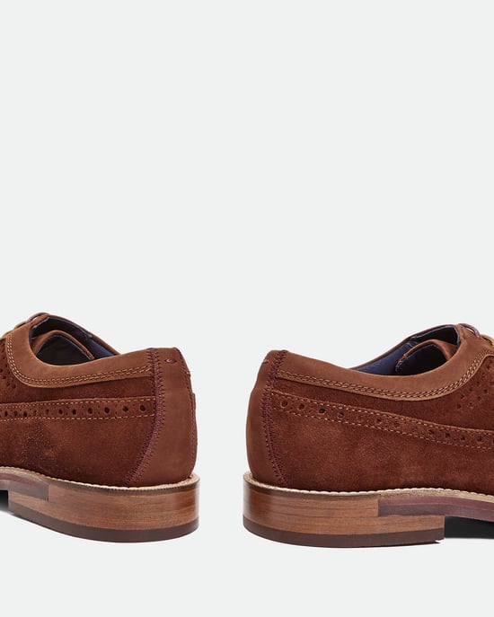 Ted Baker Qiplin Classic Brogues, Dark Tan