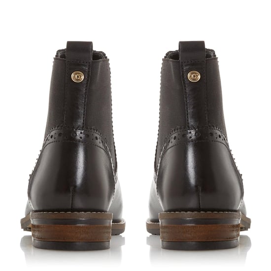 Dune Ladies QUANT Punch Detail Chelsea Ankle Boots - Image 4