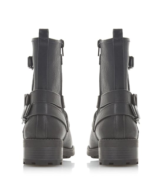 Head Over Heels by Dune Ladies RAAKEL Buckle Biker Boots