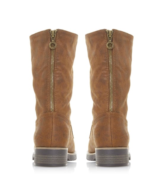 Head Over Heels by Dune Ladies RIPPLEY Fur-Lined Lace-Up Hiking Boots