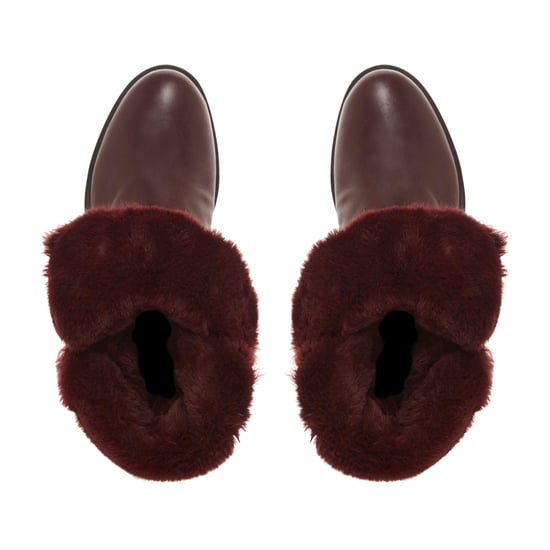 Dune Ladies ROSEWOOD Double Buckle Calf Boots