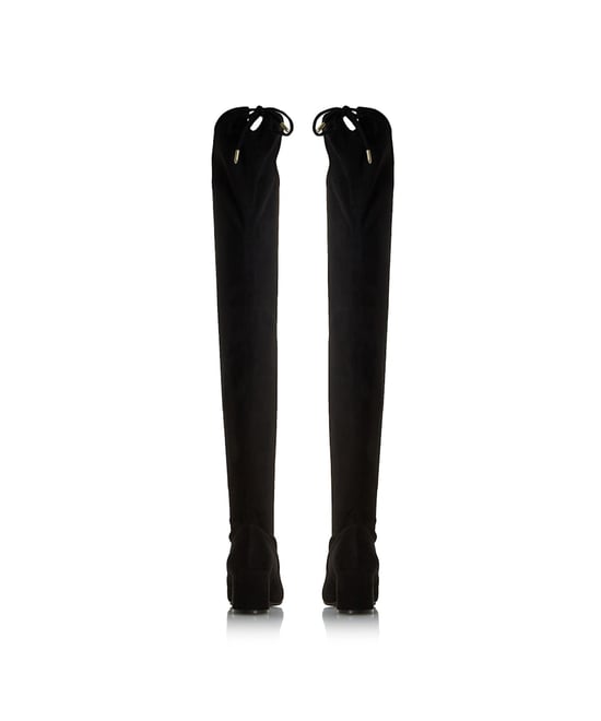 Head Over Heels by Dune Ladies SALSA Block Heel Over-Knee Boots