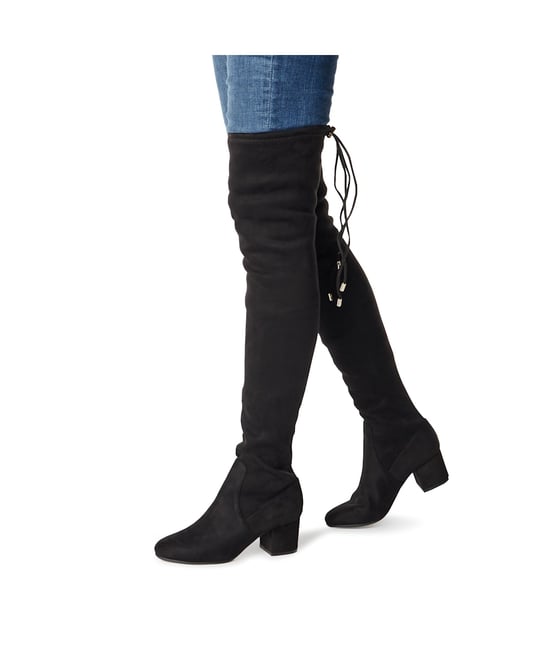 Head Over Heels by Dune Ladies SALSA Block Heel Over-Knee Boots