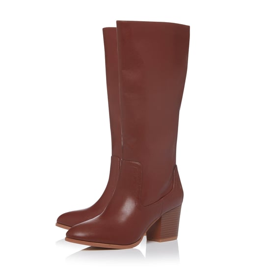 Head Over Heels by Dune Ladies SELLBY Block Heel Knee High Boots