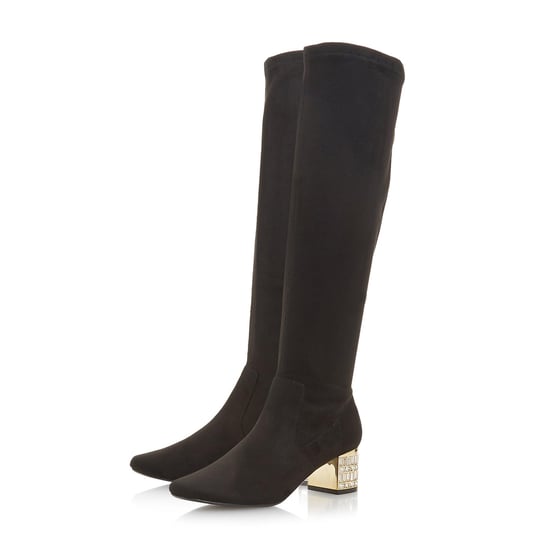 Dune Ladies STARRIE Jewel Embellished Knee High Boots