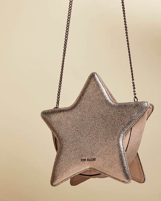 Ted Baker Starry Star Leather Bag in Rose Gold