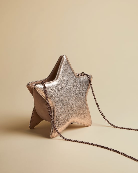 Ted Baker Starry Star Leather Bag in Rose Gold