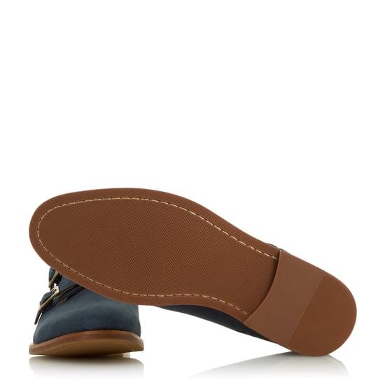 Dune Mens STOWMARKET Double Buckle Monk Shoes