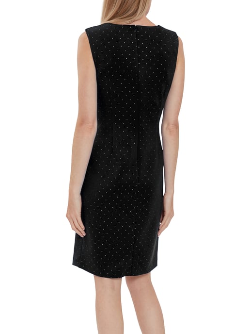Gina Bacconi Itala Dress with Studs in Black