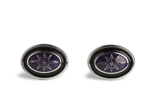 Simon Carter Purple Star Oval