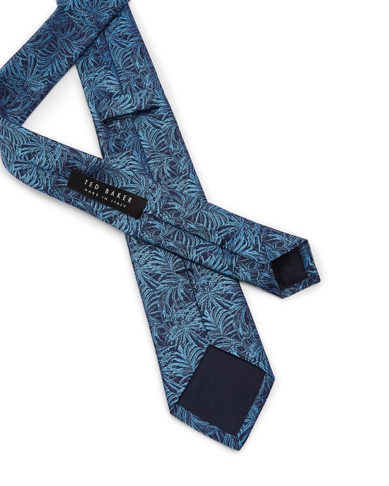 Ted Baker Drawer Floral 7Cm Tie, Blue