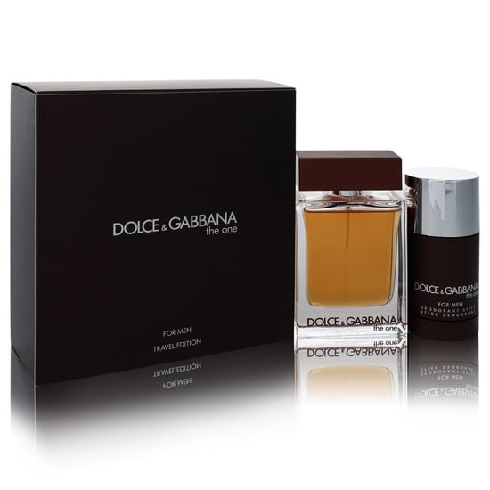 The One Gift Set By Dolce & Gabbana 3.3 oz Eau De Toilette Spray + 2.4 oz Deodorant Stickml