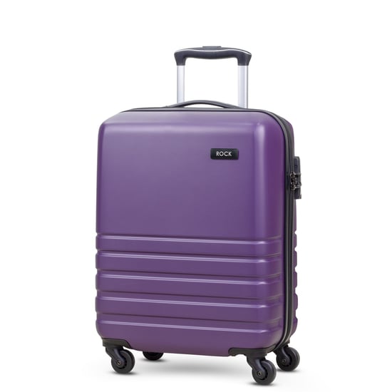 Byron 55cm Cabin Hardshell 4 Wheel Spinner Suitcase Purple