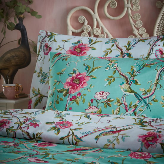 Vintage Chinoiserie Duvet Cover Set