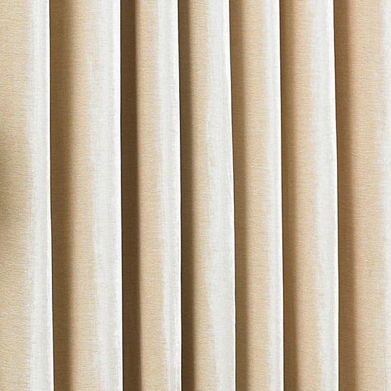Wellesley Velvet Feel Eyelet Curtains in Natural - Image 4