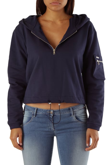 Met Women's Sweatshirt In Blue