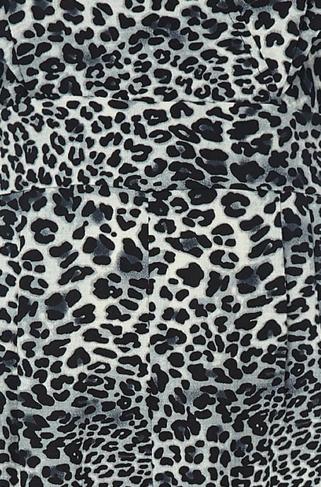Leopard Print Wrap Jumpsuit