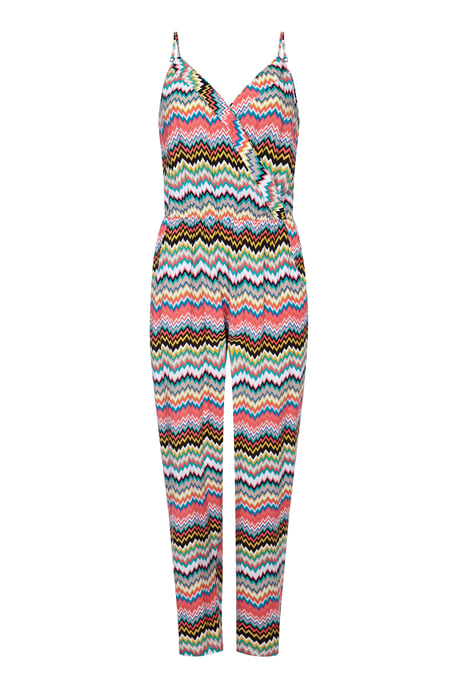 Zigzag Printed Jumpsuit
