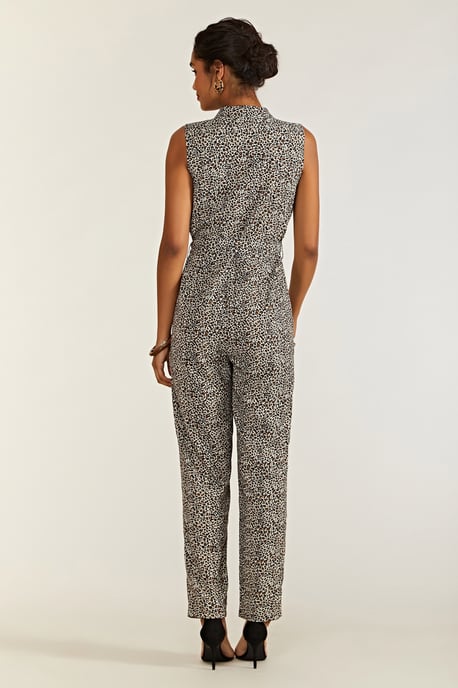 Leopard Print Jumpsuit