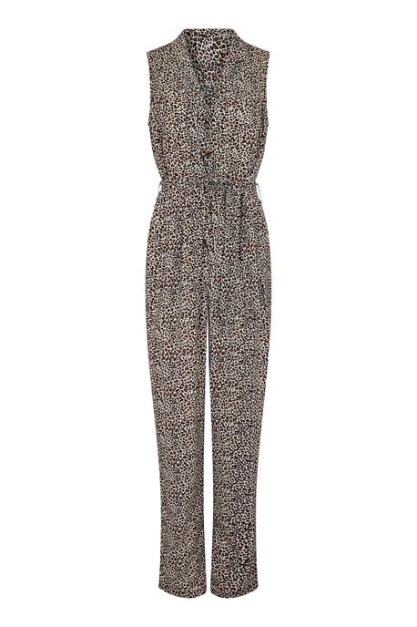 Leopard Print Jumpsuit