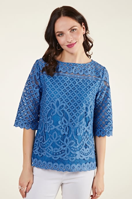 Placement Lace Top