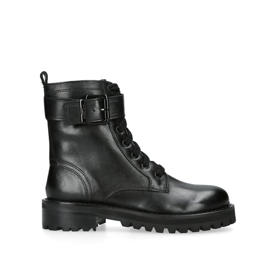 Kurt Geiger London Leather Kgl South Laceup Drench Boots