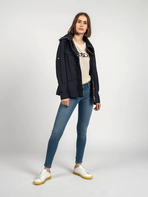 Geox Coat Topazio C Woman's Blue - Image 5