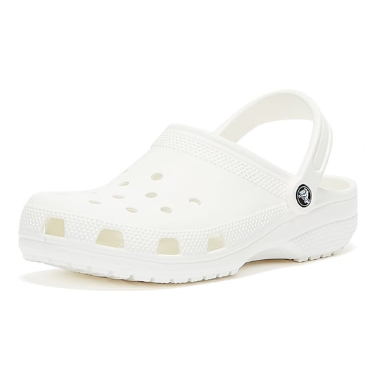Crocs Classic White Clogs - Image 3