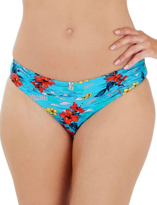 Lepel Aloha Low Rise Bikini Pant Blue Multi