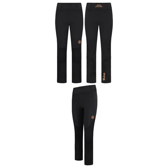 Skins Series-5 Stretch Black Women Long Tights Skyscraper Leggings SF40501089001