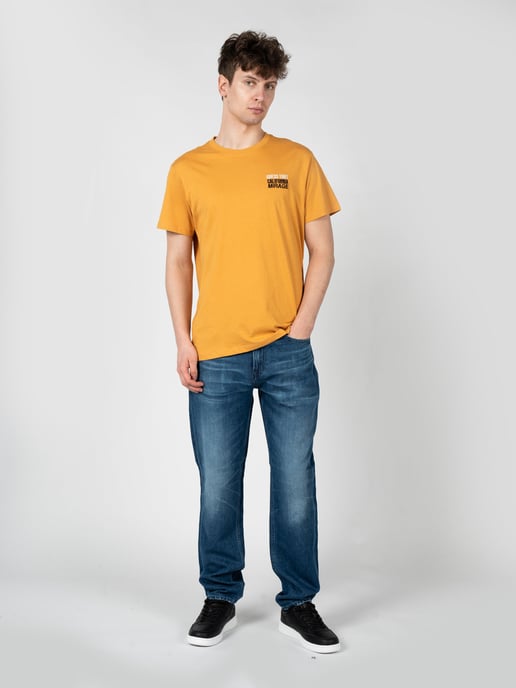 Guess T-Shirt Mirage Men's Orange - Image 2