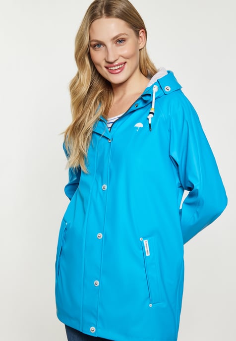 Schmuddelwedda Mackintosh Dames Cyaan blauw - Image 3