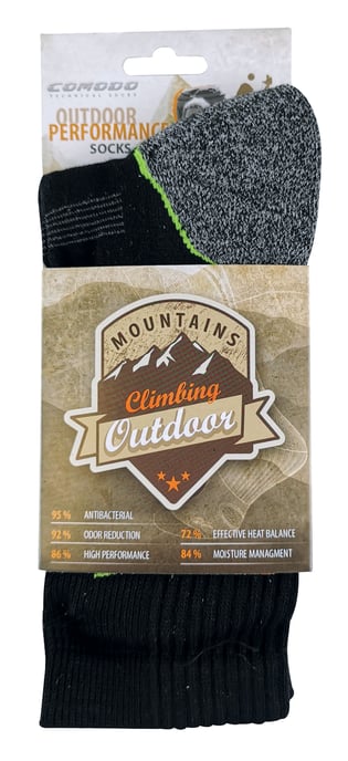 COMODO - Bamboo Hiking Socks for Summer | Anti Blister Cushioned Heel & Toe | Men's & Ladies - Image 2