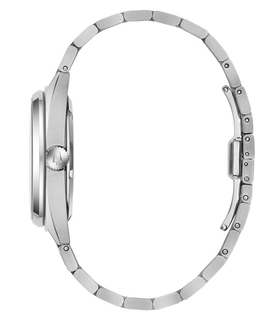 Bulova Surveyor Heren Zilver Watch 96A293 - Image 2