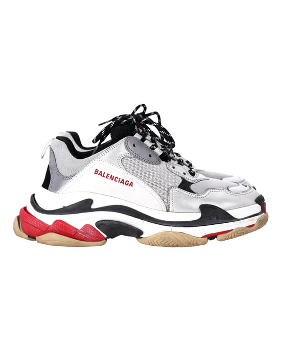 Balenciaga Triple S Sneakers in Multicolor Polyester - Image 1
