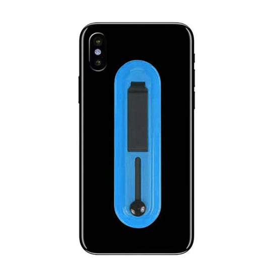 Aquarius Universal Finger Grip Ring Band Smart Mobile Phone Holder - Blue