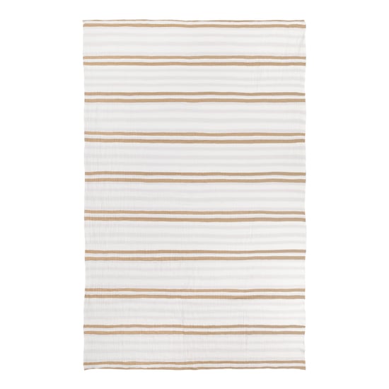 Yard Woven Stripe Cotton Bedspread - Image 5