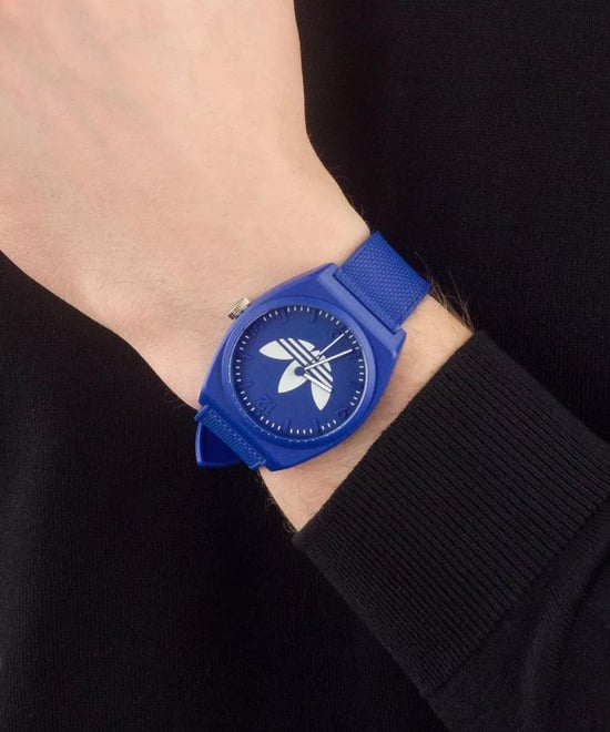 Adidas Originals Project Two Unisex Blauwe Horloge AOST23049 - Image 6